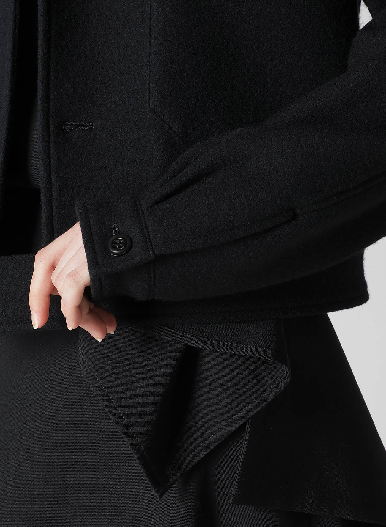 WOOL SINGLE MOSSER BLOUSON