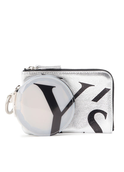 LEATHER/PVC Y'S DOUBLE POUCH