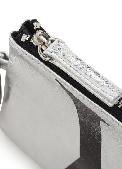 LEATHER/PVC Y'S DOUBLE POUCH