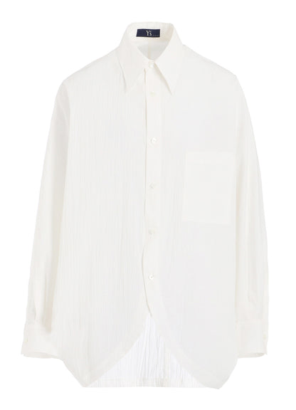 HIGH COUNT TYPEWRITER DOLMAN SLEEVE SHIRT