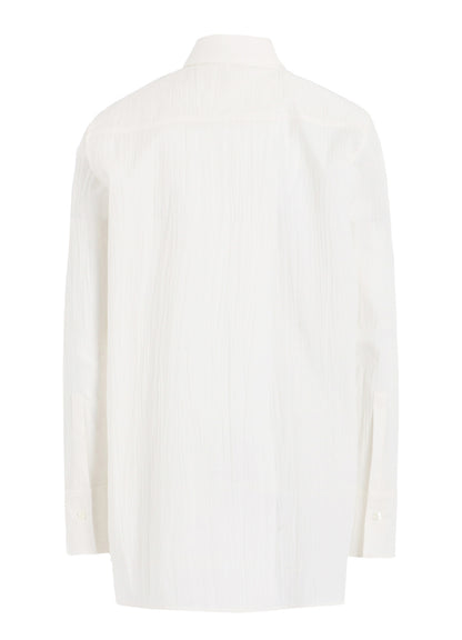 HIGH COUNT TYPEWRITER DOUBLE LAYERED LONG SLEEVE SHIRT