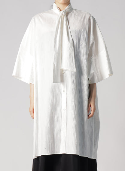 HIGH COUNT TYPEWRITER BOW TIE BIG SHIRT