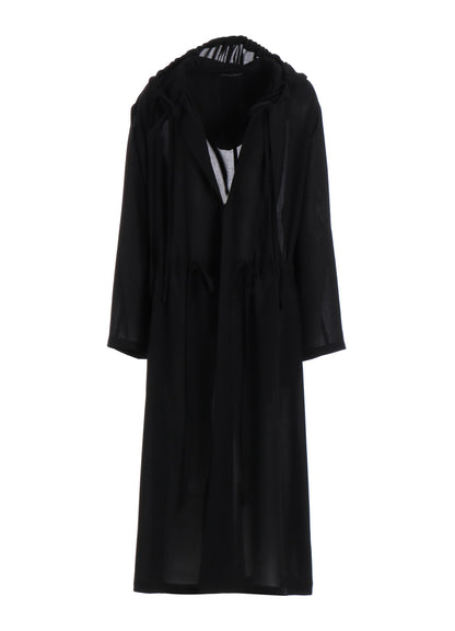 PE/STRONG TWISTED CLOTH HOODIE WITH CORD