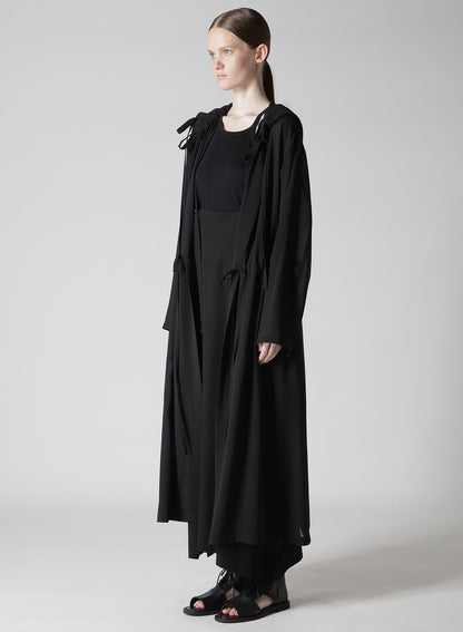PE/STRONG TWISTED CLOTH HOODIE WITH CORD