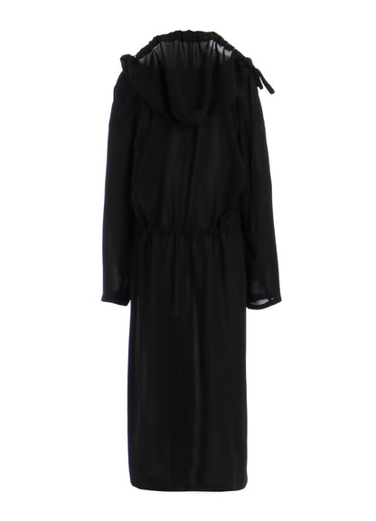 PE/STRONG TWISTED CLOTH HOODIE WITH CORD