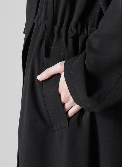 PE/STRONG TWISTED CLOTH HOODIE WITH CORD