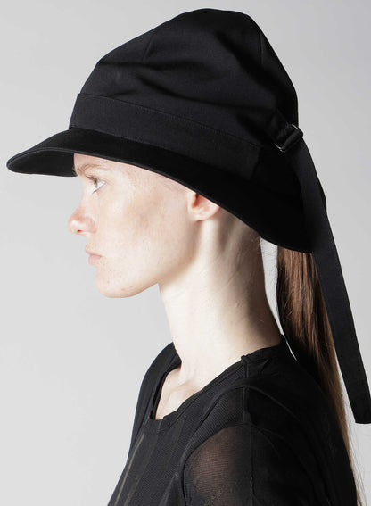 WOOL GABARDINE CROCHET WITH BELT