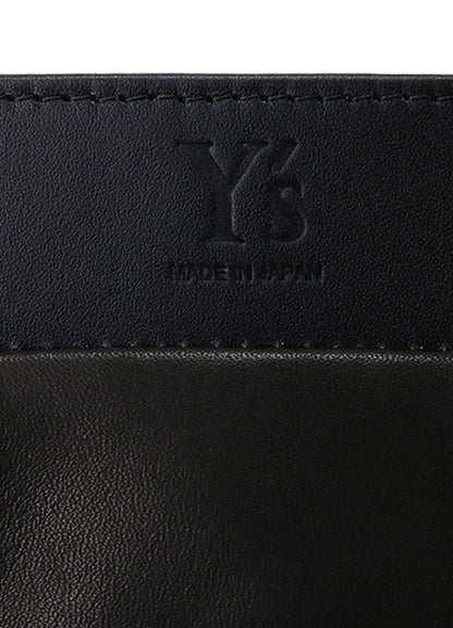 SMOOTH LEATHER COMBINATION CLASP BAG (S)