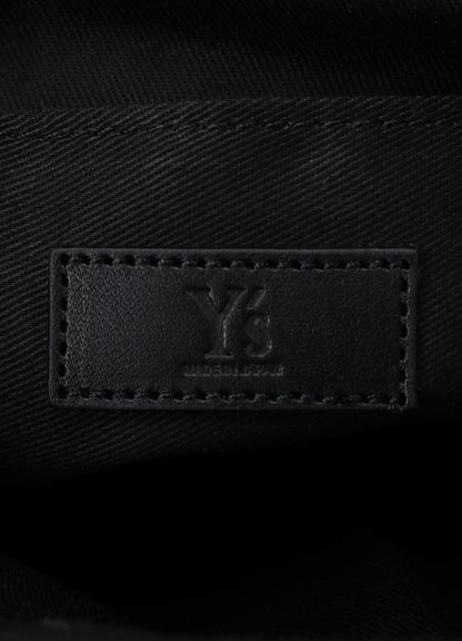 SMOOTH LEATHER COMBINATION CLASP BAG (S)