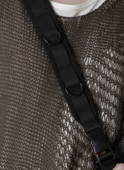 NY WASHER TWILL 3-POCKET SHOULDER BAG