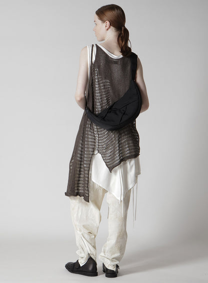 NY WASHER TWILL 3-POCKET SHOULDER BAG