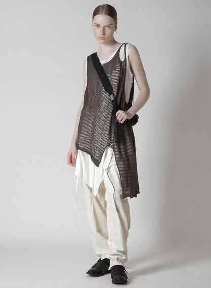 NY WASHER TWILL 3-POCKET SHOULDER BAG