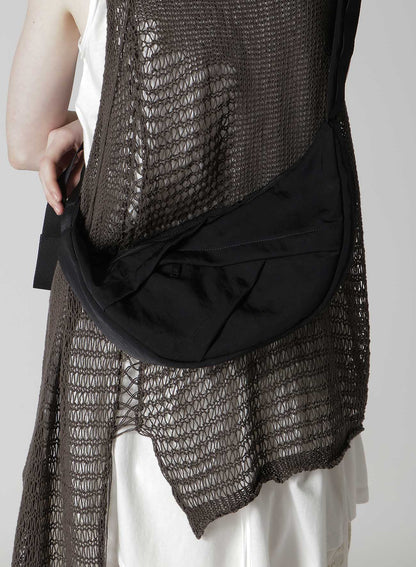 NY WASHER TWILL 3-POCKET SHOULDER BAG