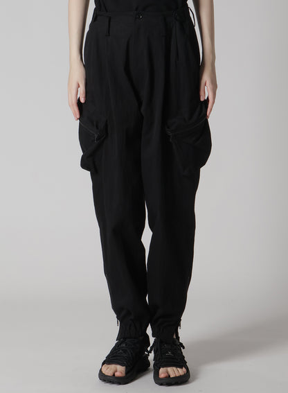 C/NY GABARDINE ZIP POCKET PANTS