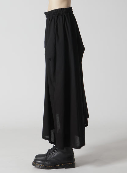COTTON BOYLE VIYELLA RIGHT TUCKED ASYMMETERY SKIRT