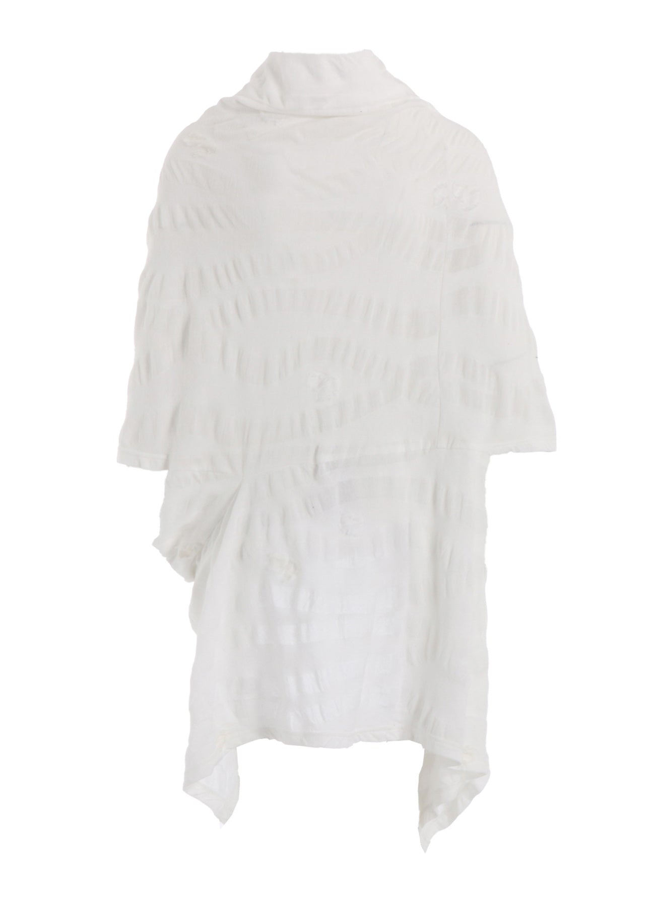 SQUARE CUT JQ ASYMMETRIC CARDIGAN
