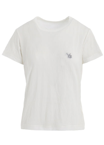 WRINKLE JERSEY Y'S STITCH T