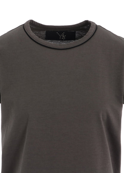 COTON JERSEY Y'S STITCH HALF SLEEVE T