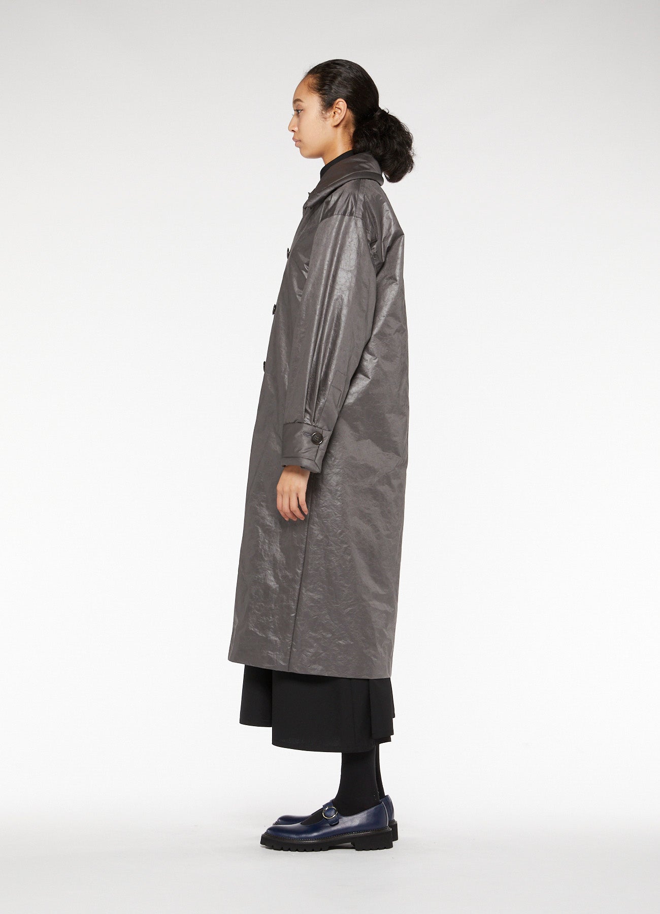 Y'sPINK SPLIT YARN MEMORY LIKE VINTAGE INSULATED PARTS COAT