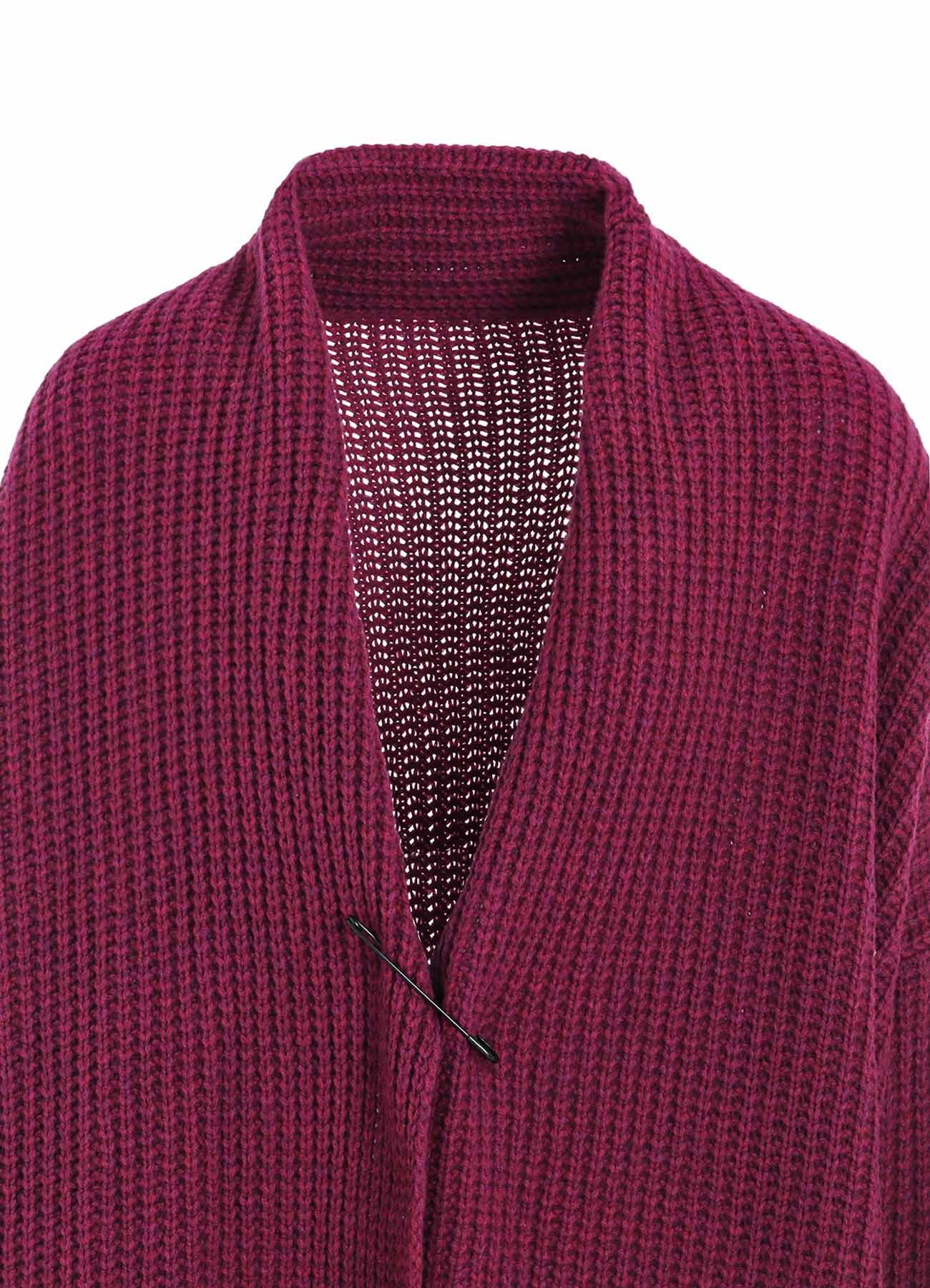 WOOL KNIT CARDIGAN