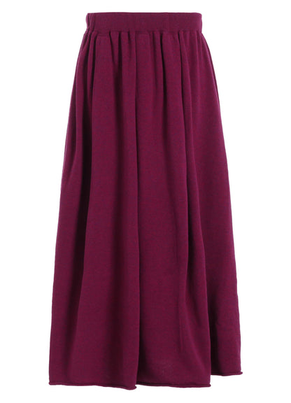 WOOL KNIT SKIRT