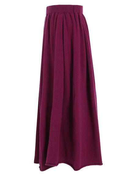 WOOL KNIT SKIRT