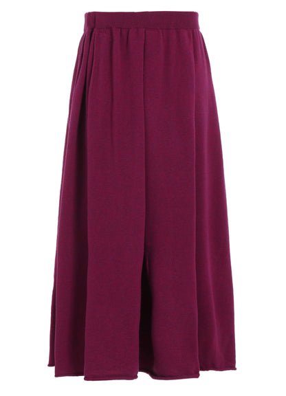 WOOL KNIT SKIRT