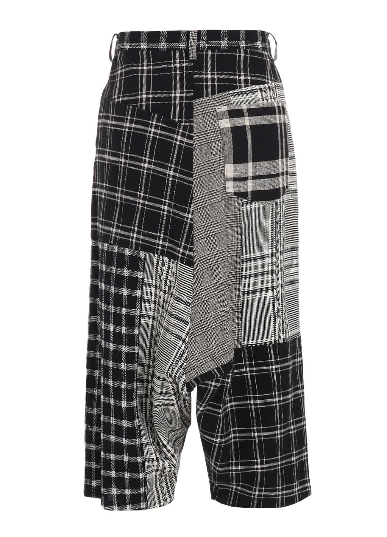 MULTI PLAID SAROUEL PANTS