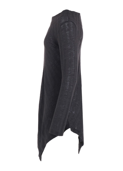 WOOL BLEND STRIPE LONG SLEEVE T