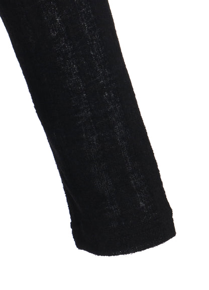WOOL BLEND STRIPE LONG SLEEVE T