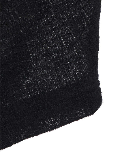 WOOL BLEND STRIPE LONG SLEEVE T