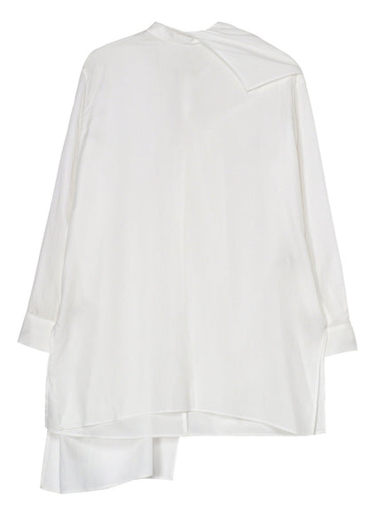 CELLULOSE VIYELLA BACK TIE BLOUSE