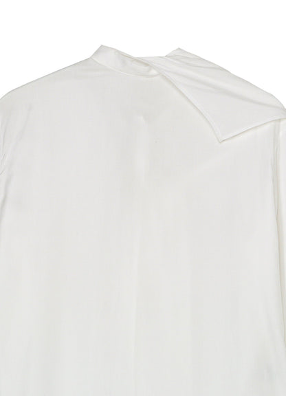 CELLULOSE VIYELLA BACK TIE BLOUSE