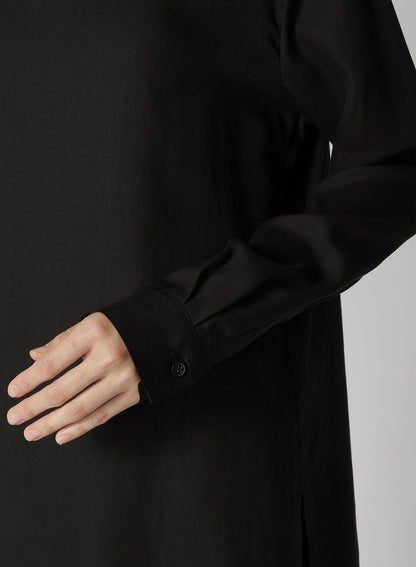 CELLULOSE VIYELLA BACK TIE BLOUSE