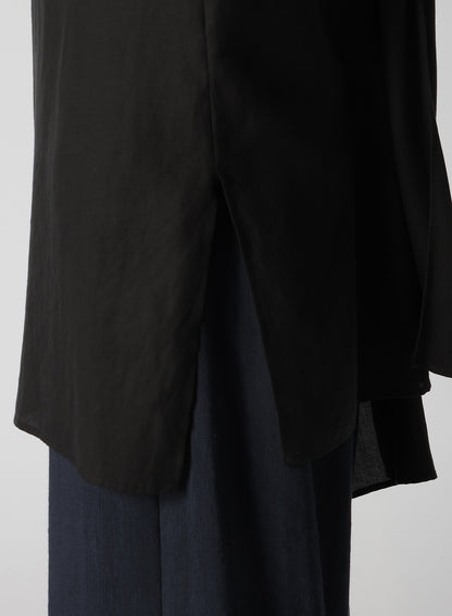 CELLULOSE VIYELLA BACK TIE BLOUSE