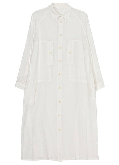 RY/LI SHEETING CHEST POCKET DRESS