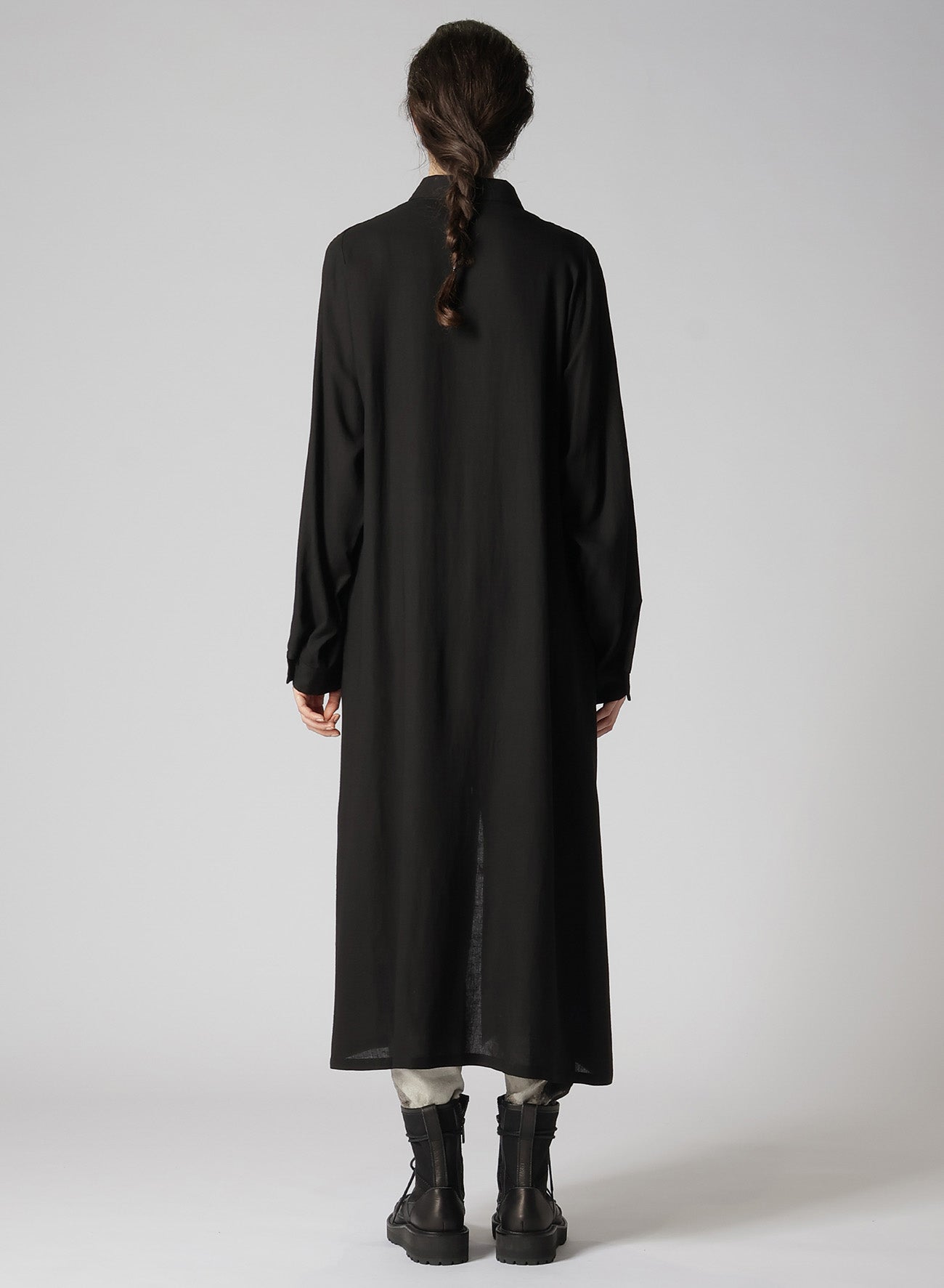 RY/LI SHEETING CHEST POCKET DRESS