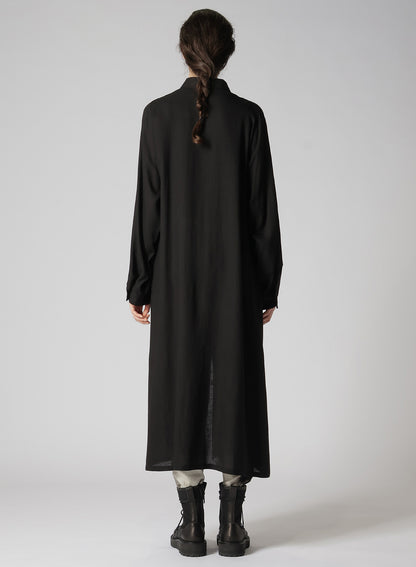 RY/LI SHEETING CHEST POCKET DRESS