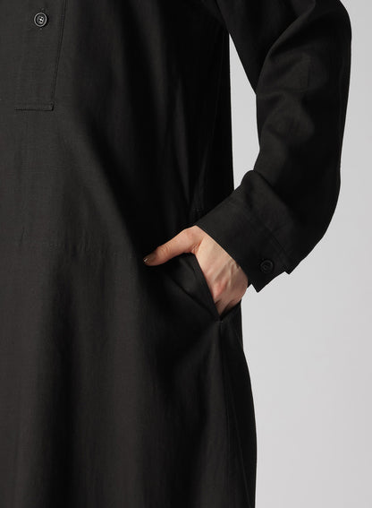 RY/LI SHEETING CHEST POCKET DRESS