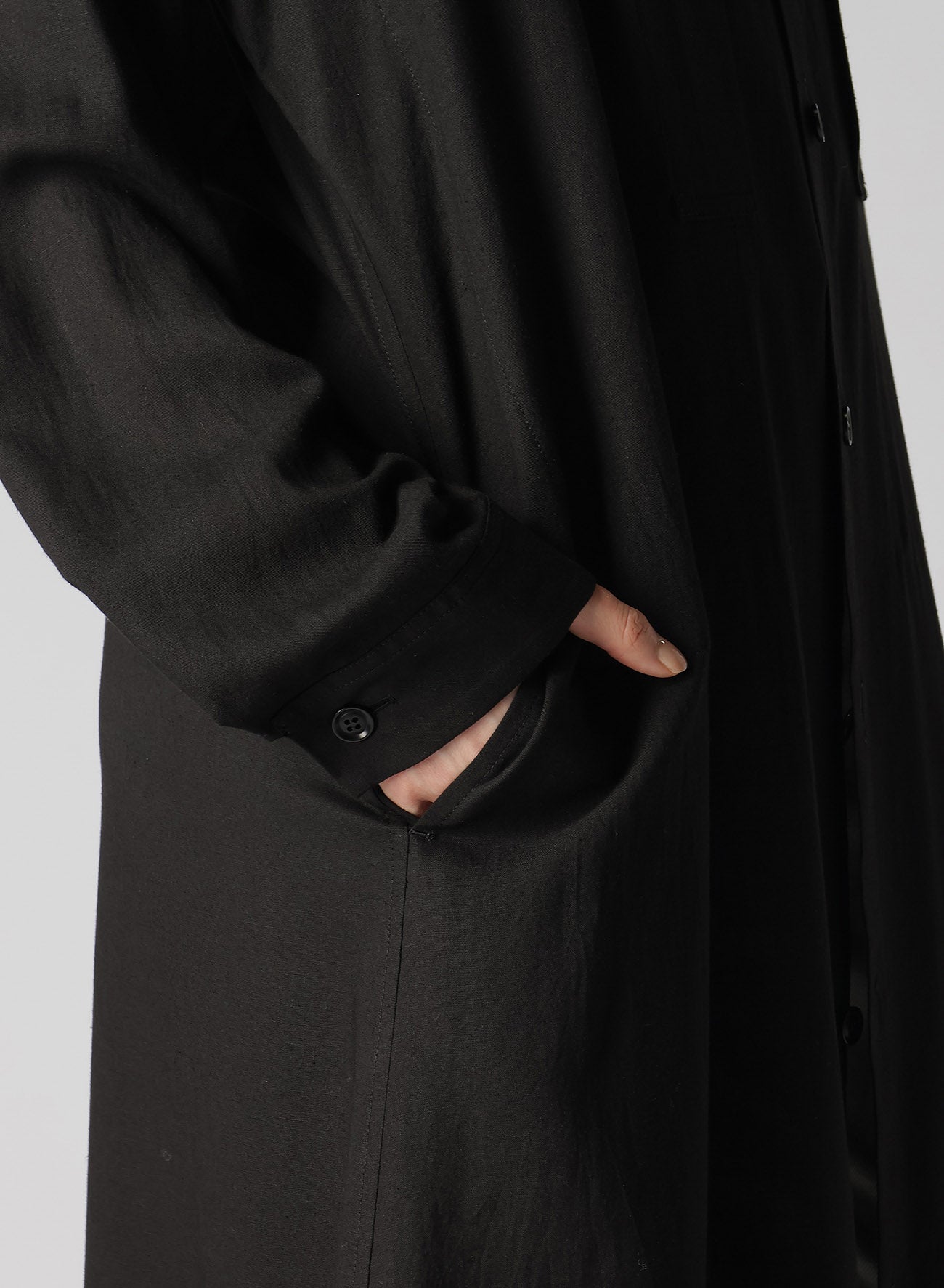 RY/LI SHEETING CHEST POCKET DRESS