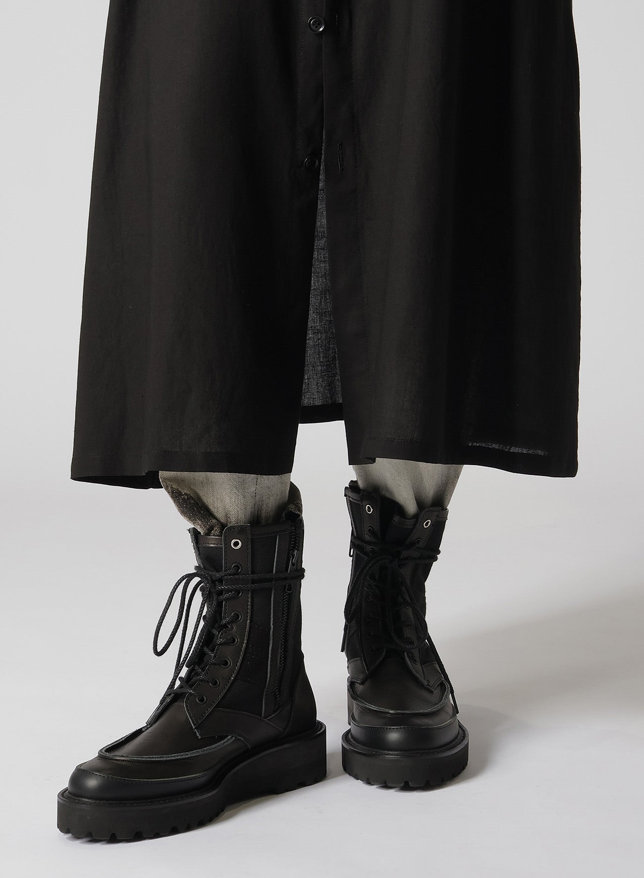 RY/LI SHEETING CHEST POCKET DRESS