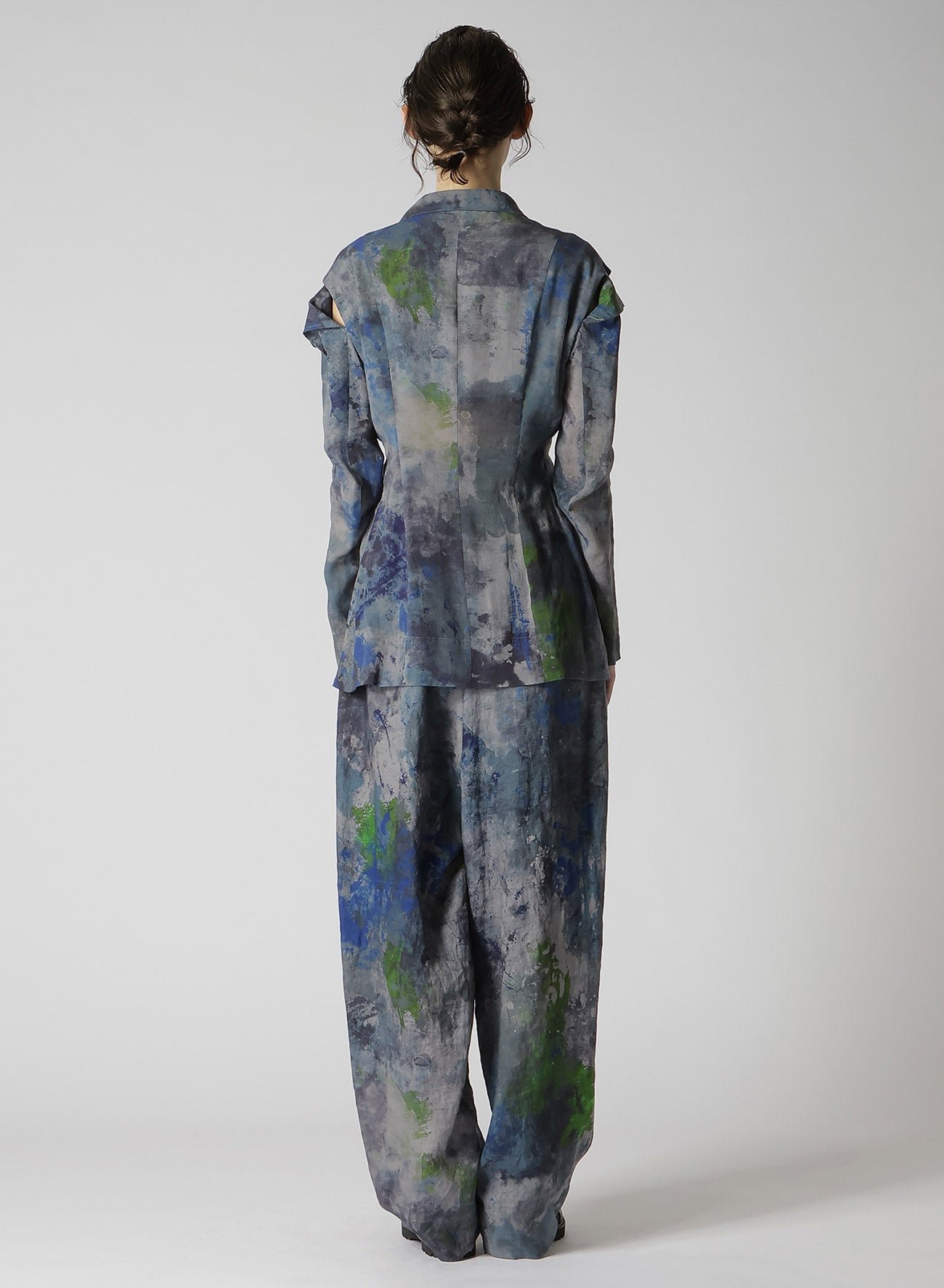 PAINT DESIGN SLEEVE HANG CLOTH JACKET