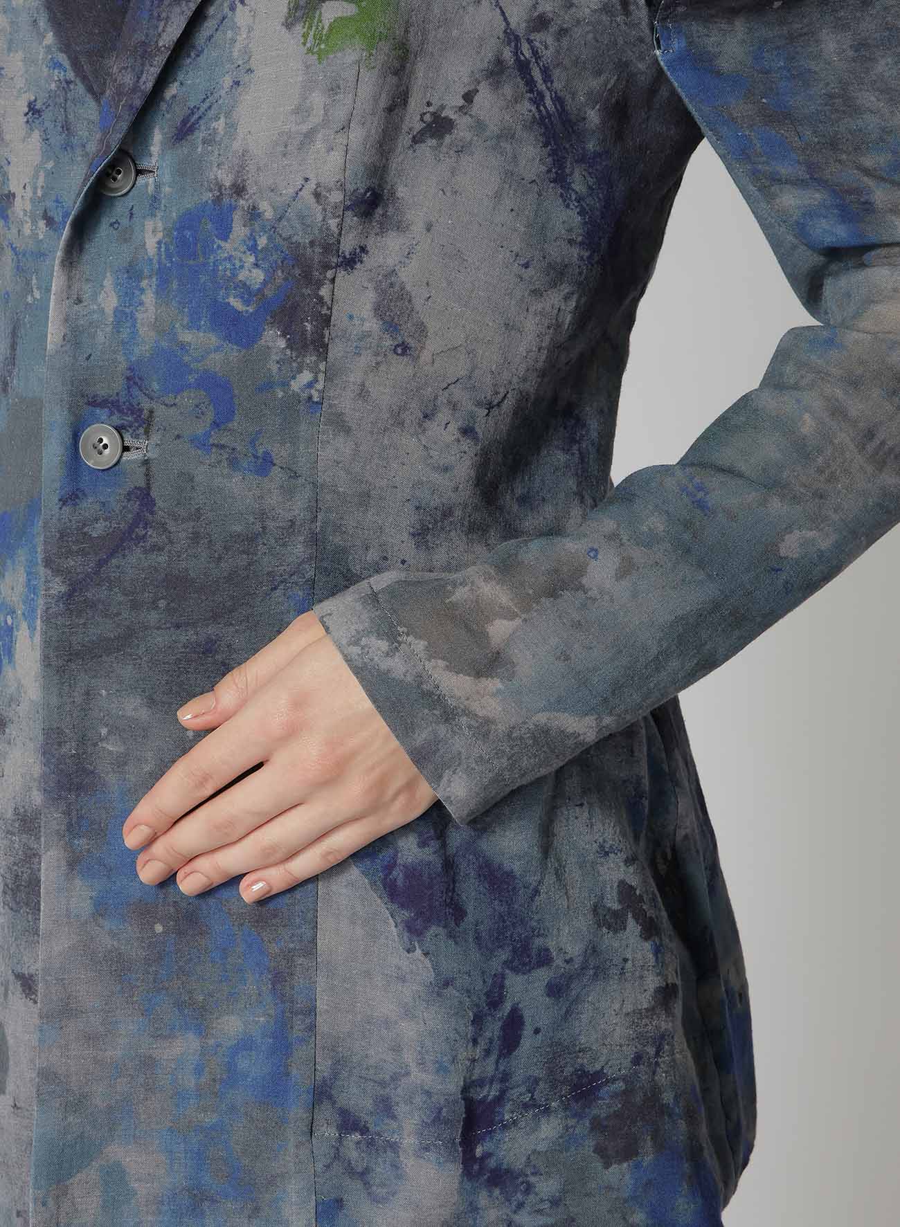 PAINT DESIGN SLEEVE HANG CLOTH JACKET