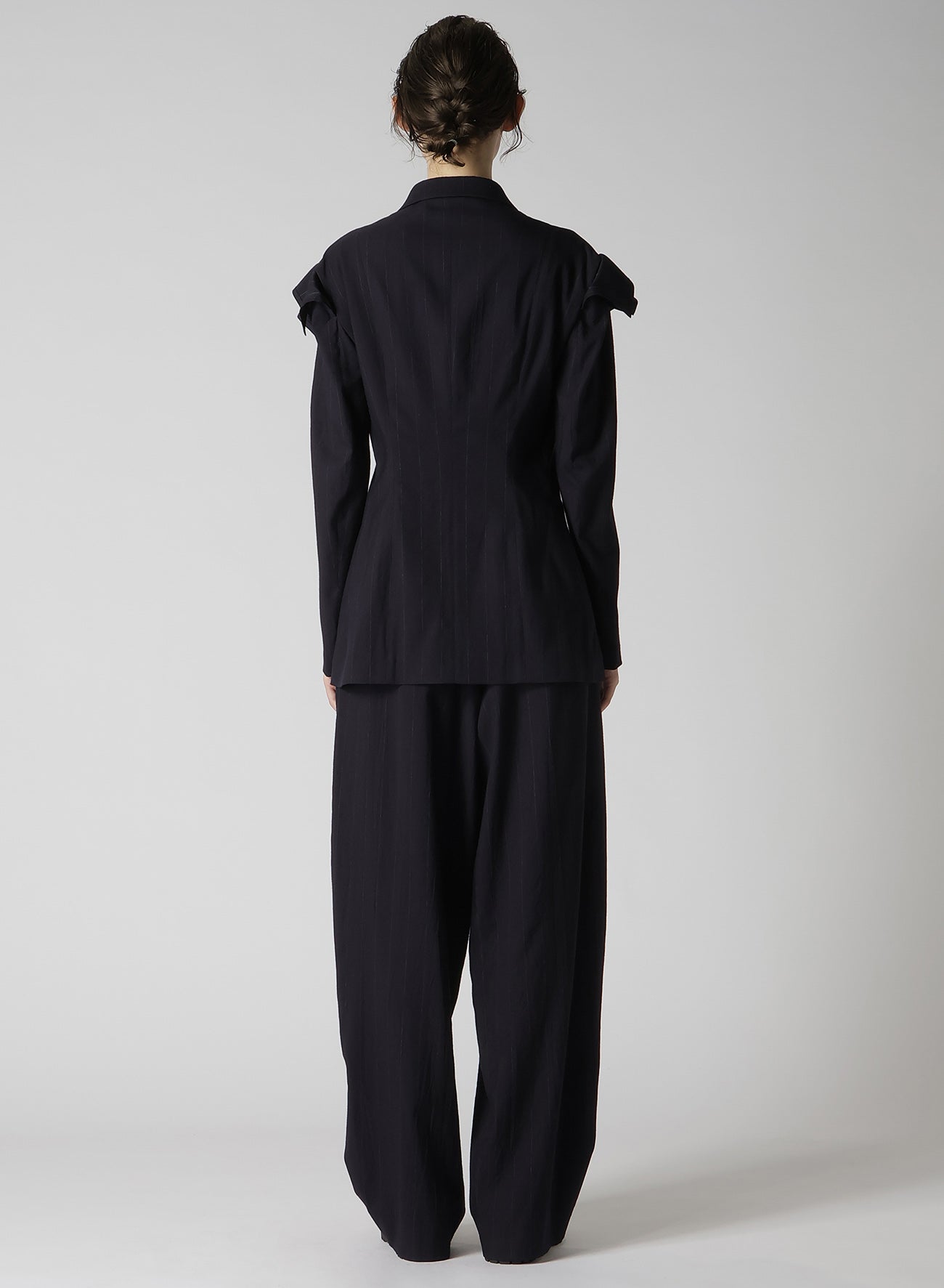 W/RY LIGHT STRIPE SLEEVE HANG CLOTH JACKET