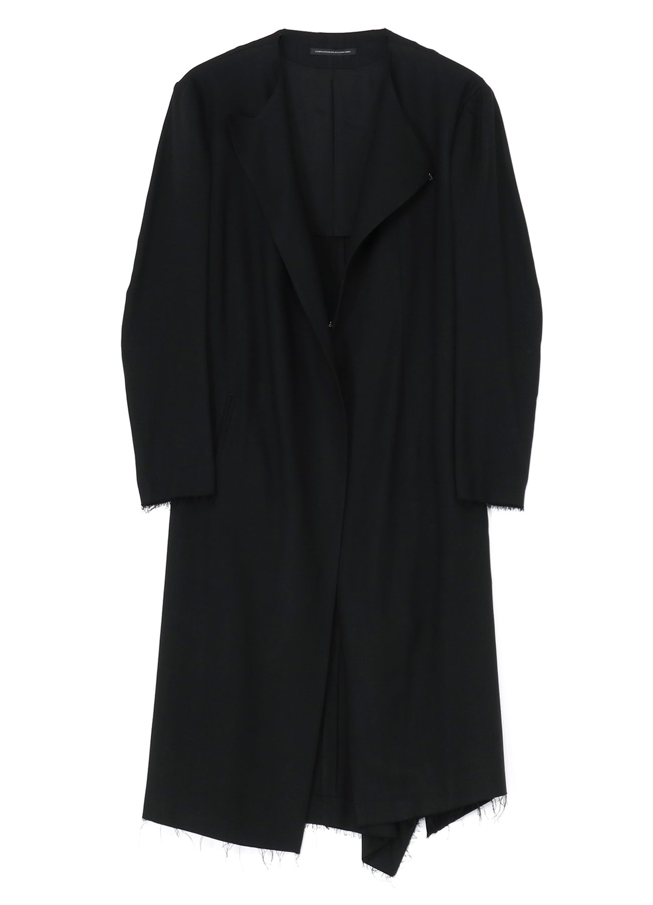 RAYON VIYELLA COLLARLESS JACKET