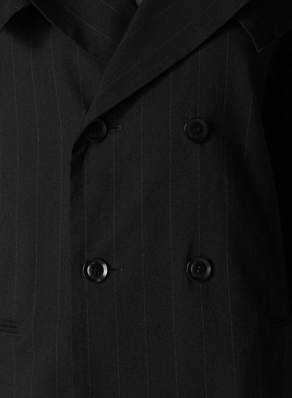 W/RY LIGHT STRIPE SAILOR COLLAR JACKET