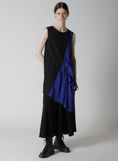 CREPE de CHINE SLEEVELESS BLOUSE