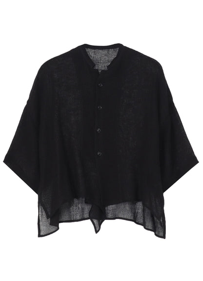 LENO CLOTH HALF SLEEVE BOX SHIRT