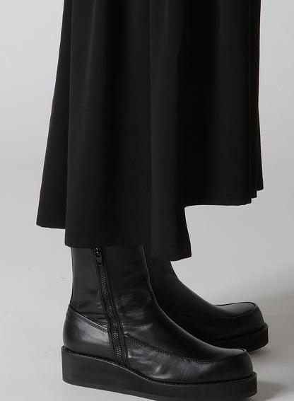 CREPE de CHINE CLOTH FRENCH SLEEVE DRESS