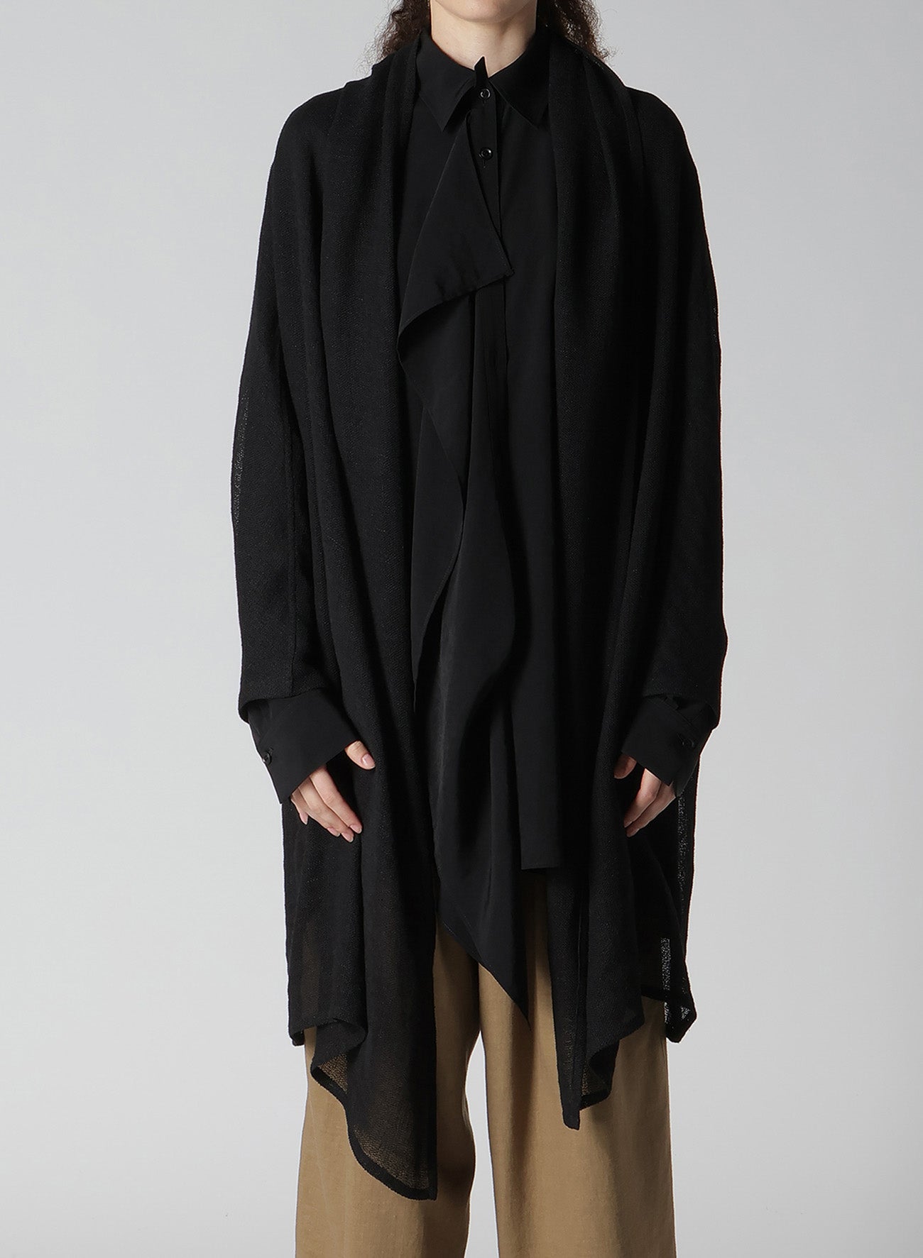 LENO CLOTH SCARF JACKET